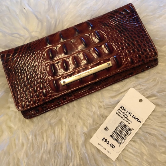 Brahmin pecan wallet Clearance